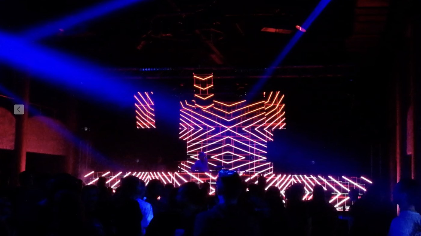 Club Night — LED neon geometric
